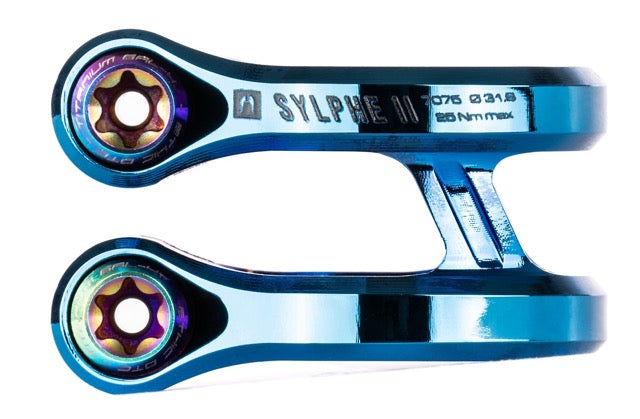 Objímka Ethic Sylphe V2 31.8 Chrome Blue