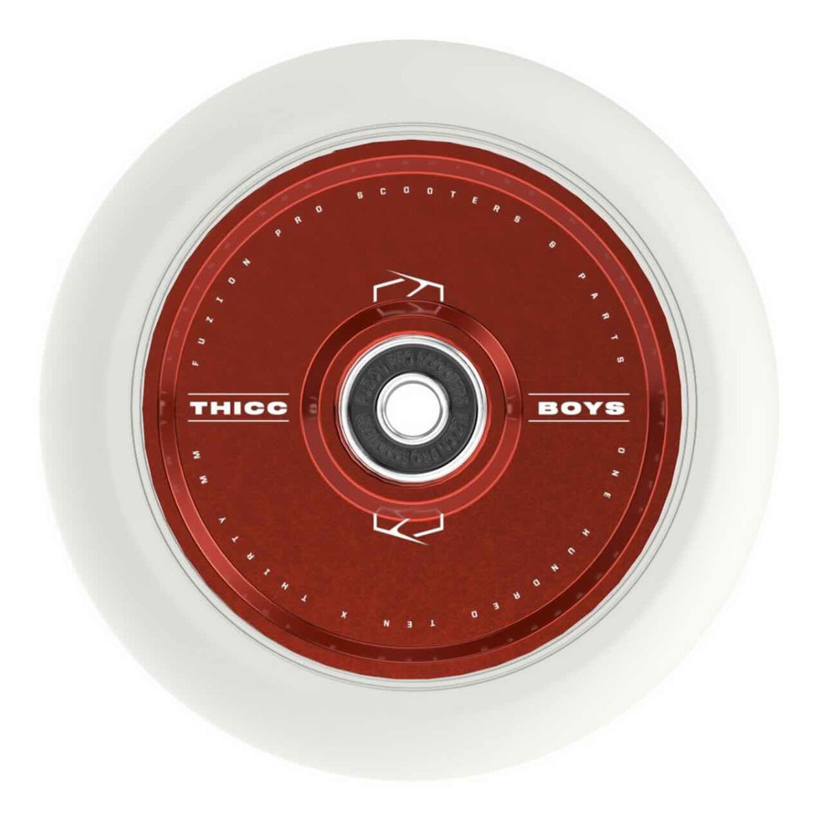 Kolečko Fuzion Thiccboys 110 Red White