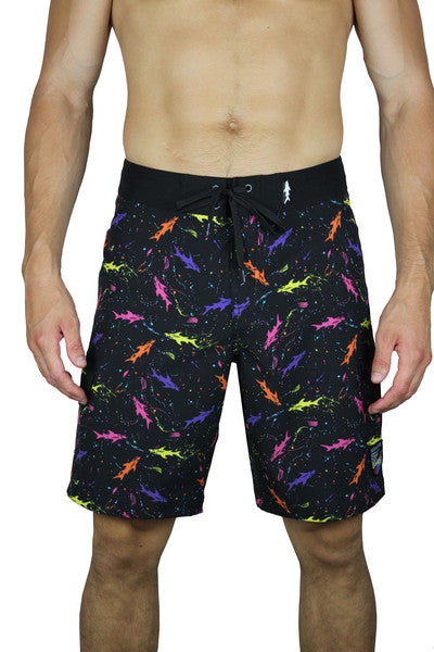 Plážové kraťasy MAUI Splattered Board