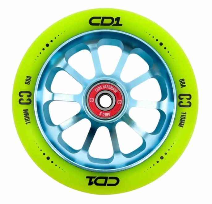 Rueda CORE CD1 110 Lime Blue